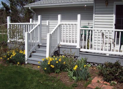 Air Vent Aluminum and Vinyl Decks